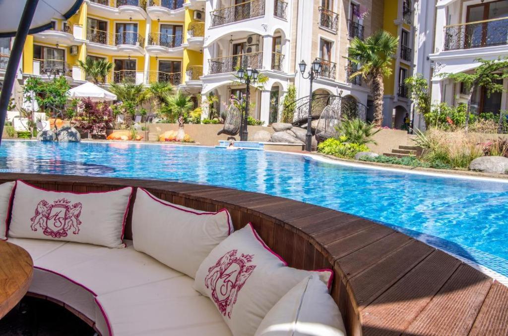 Monte Carlo Aparthotel Sunny Beach Buitenkant foto